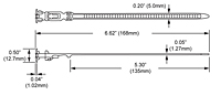 DTi-Ti's Pull-Mount Cable Ties - 2