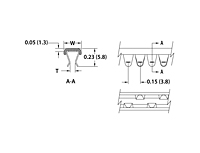 Spring-Fast® BT Series Wire Protection Flexible Grommet - 2