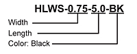 5.0 Inch (in) Length DTi-Ti's Hook and Loop Wrap Strap - 4