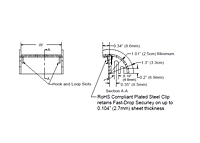 Fast-Drop® Fiber Bend Radius Control Modules - 2