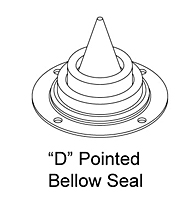 "D" Pointed Bellow Seal for Seal-Fast™ Protection Plate-Seals