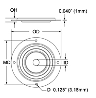 "A" Single Seal for Seal-Fast™ Protection Plate-Seals - 2