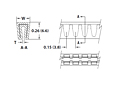 Spring-Fast® SL AERO Series Wire Protection Flexible Grommets - 2