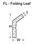 FL - Folding Leaf for Shield-Fast™ G Series Conductive Fabric Over Foam Gaskets